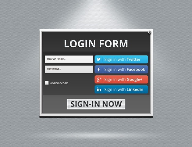 simple Login form 