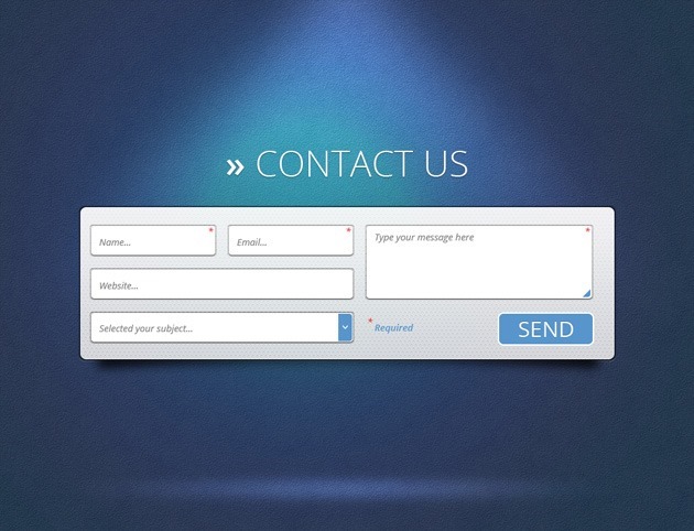 Cool Contact form
