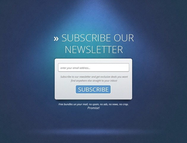 Cool Subscribe form