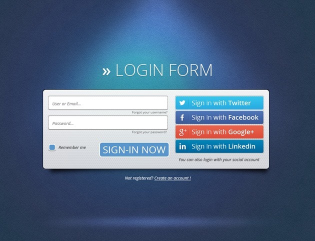 Cool Login form