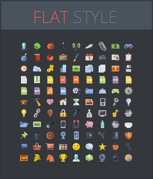 Icons Flat Style