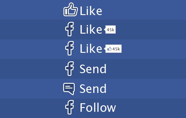 100_Facebook_Buttons