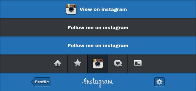 100_Instagram_Buttons