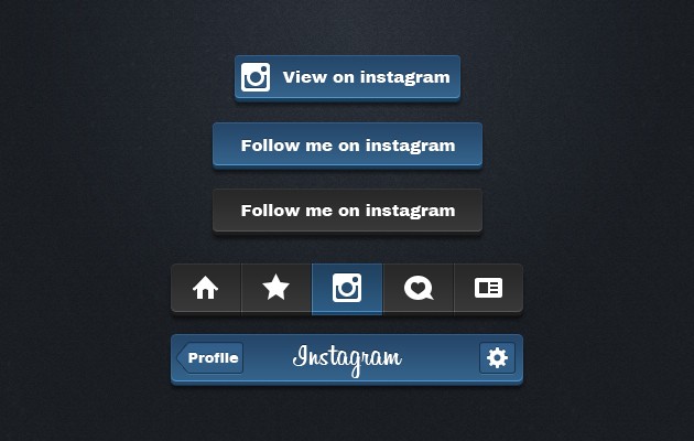 12_Instagram_Buttons