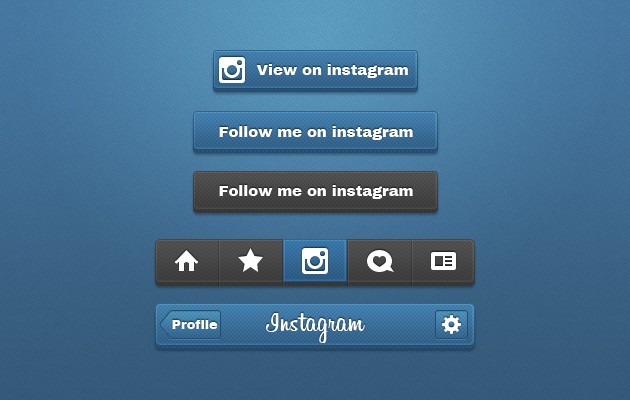 36_Instagram_Buttons