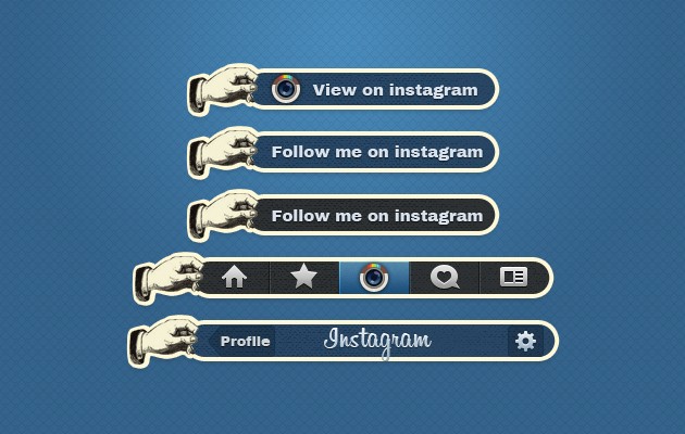 73_Instagram_Buttons