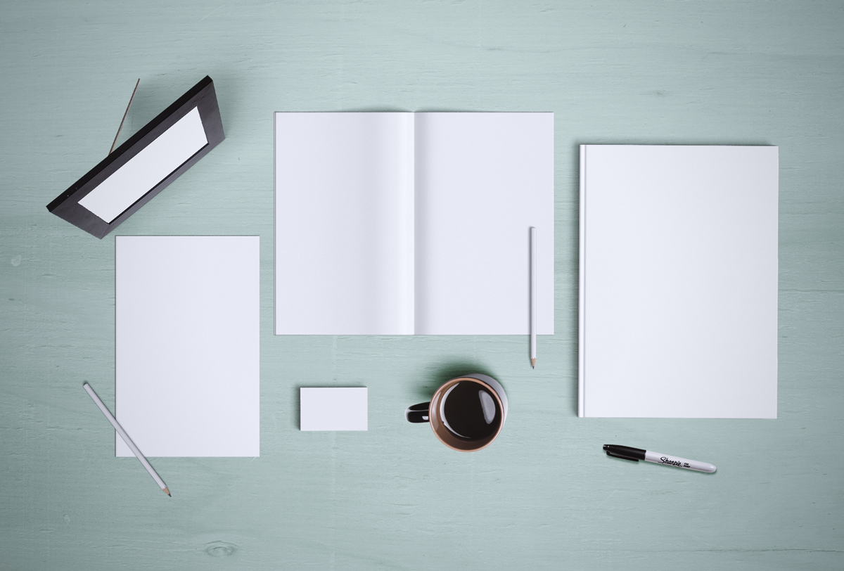Download Branding Mockup Templates For Stationery 50 Items Designshock Shockfamily PSD Mockup Templates