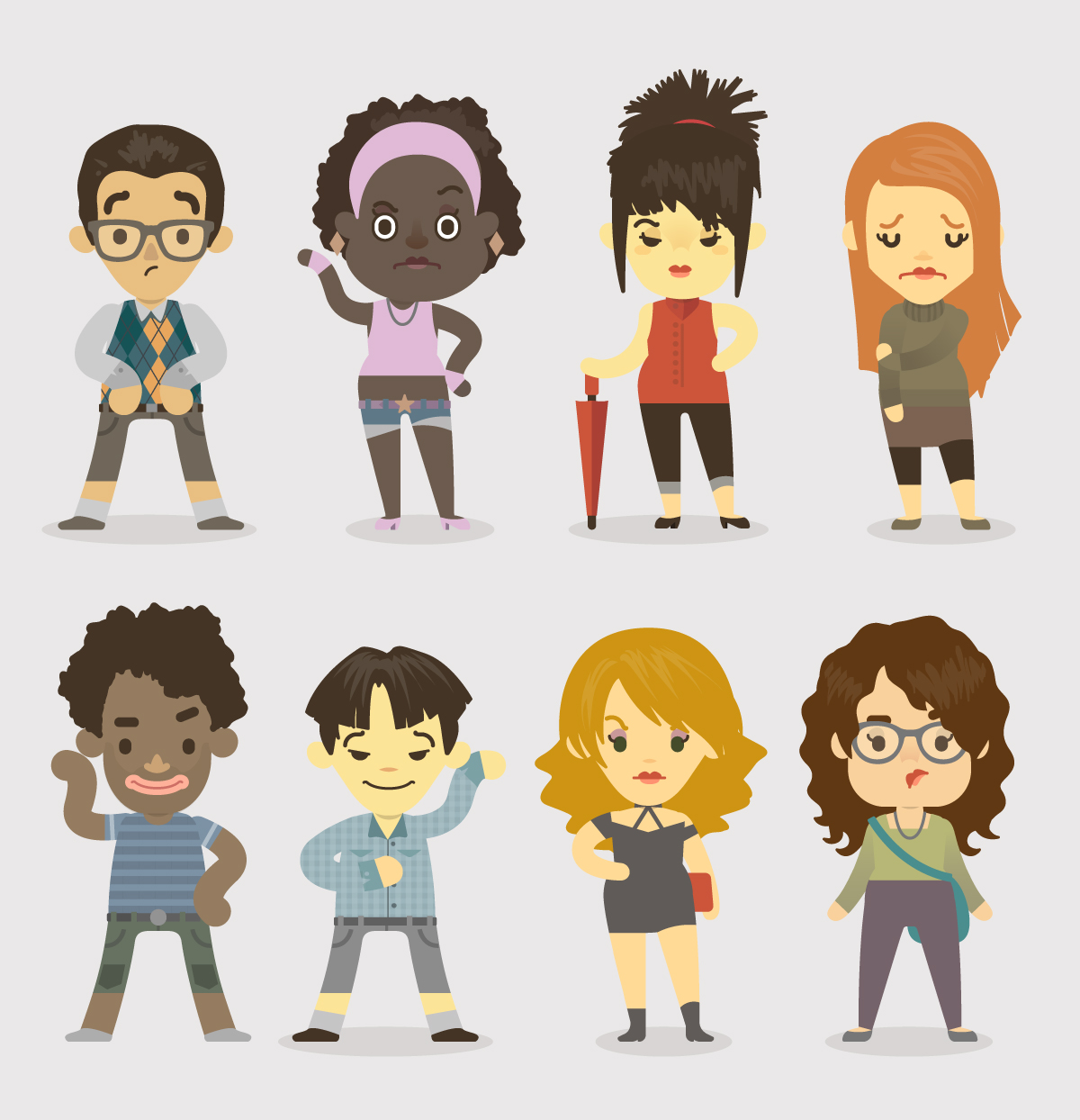 Cute Cartoon Avatars and Characters Generator 2