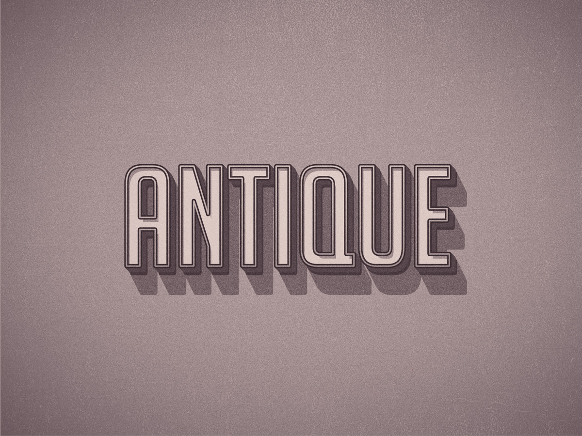 vintage-vector-text-style