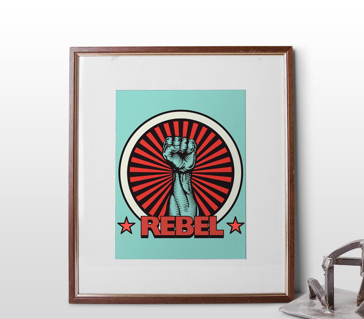 artwork-showcase-mock-up-vintage-vector