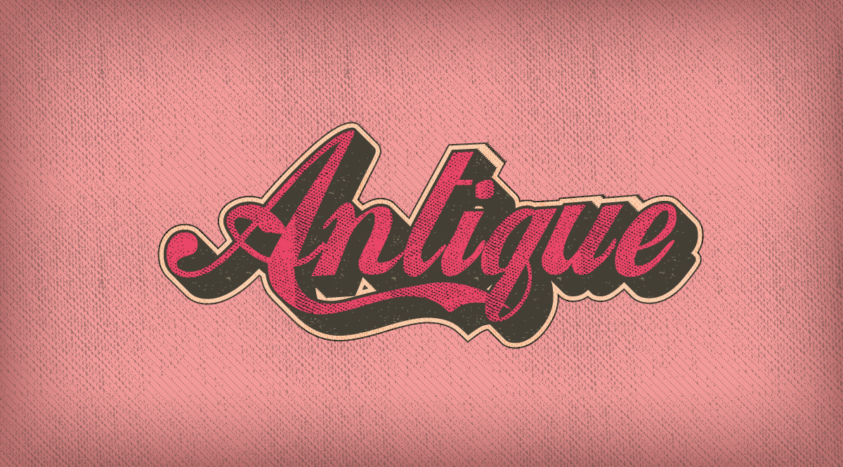 vintage-vector-text-style