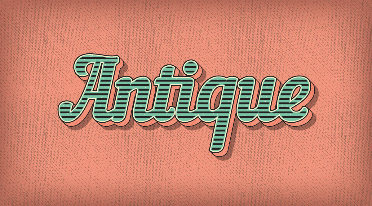 vintage-vector-text-style