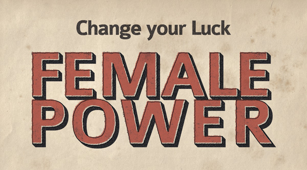 female-power-businnes-card-vintage-vector