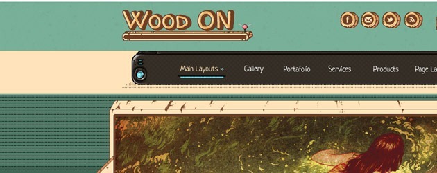 Wood on_Template