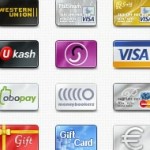 Free credit card icons and payment icons, pixel perfect, all payment methods included