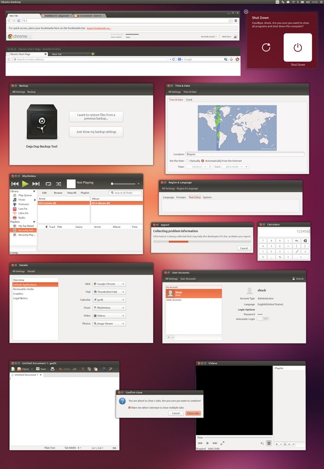 Ubuntu Gui Template A Complete Free Graphic Set For Ubuntu Lovers Bypeople